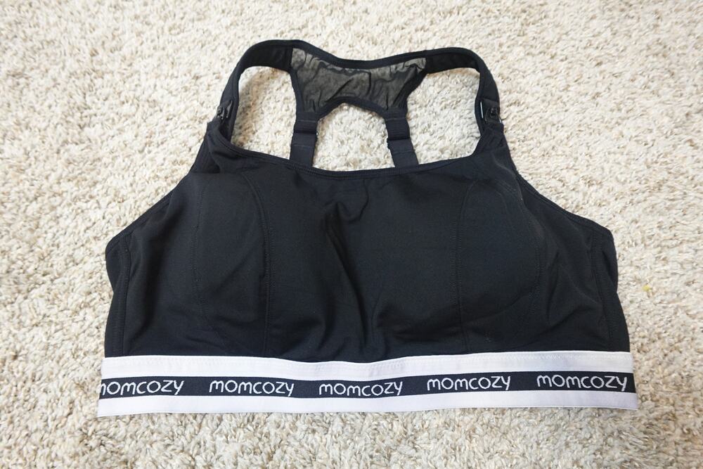 Momcozy Nursing Bra size 2XL in black